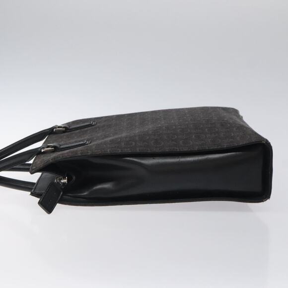 CELINE C Macadam Canvas Hand Bag Gray Silver - Picture 5 of 12